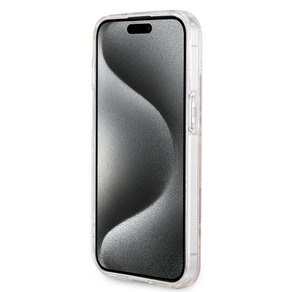 MagSafe futrola za Apple iPhone 15, Guess, IML Gcube, smeđa