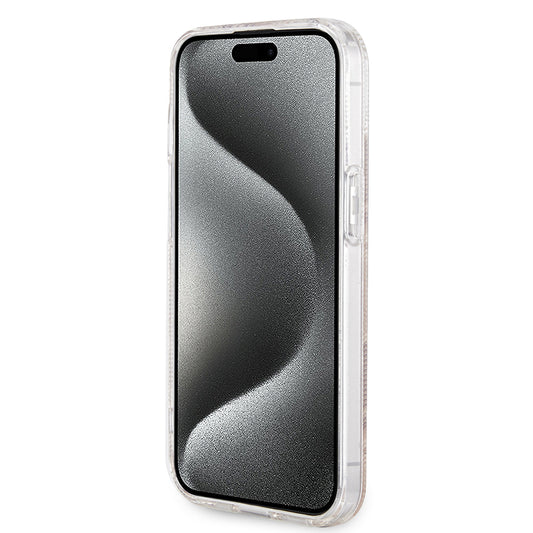 MagSafe futrola za Apple iPhone 15, Guess, IML Gcube, smeđa