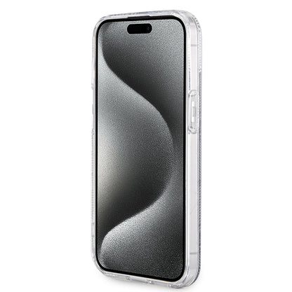 MagSafe futrola za Apple iPhone 15, Guess, IML Gcube, Crna