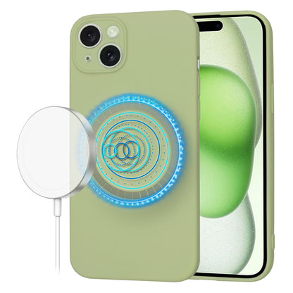 MagSafe futrola za Apple iPhone 15 Plus, Techsuit, SoftFlex, Matcha