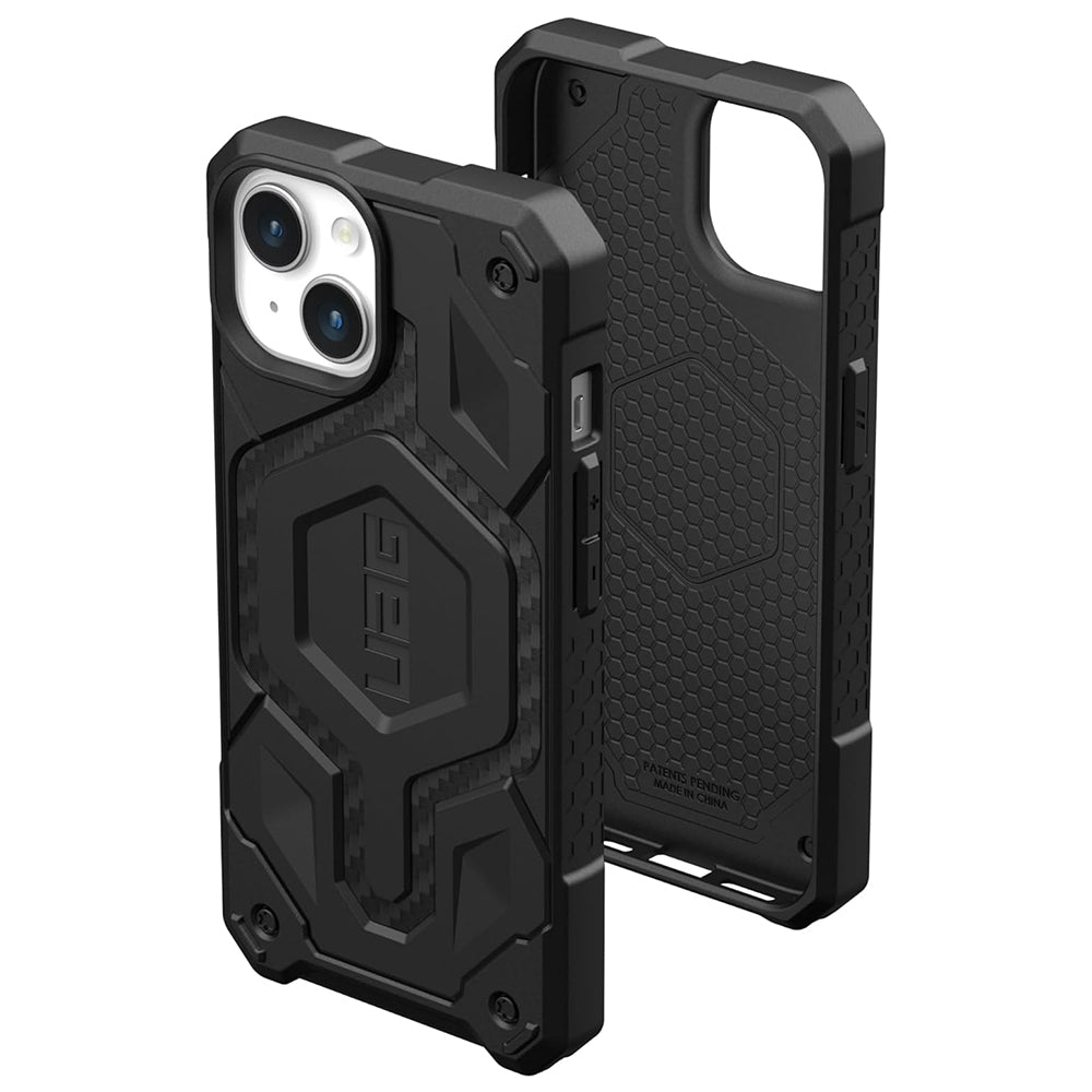 MagSafe futrola za Apple iPhone 15 Plus, Urban Armor Gear, Monarch Pro Carbon, Crna