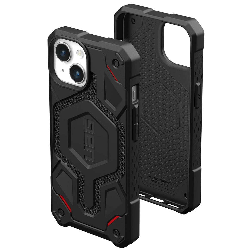 MagSafe futrola za Apple iPhone 15 Plus, Urban Armor Gear, Monarch Pro Kevlar, Crna