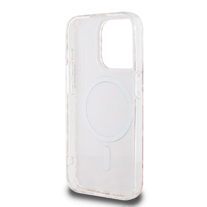 MagSafe futrola za Apple iPhone 15 Pro, Guess, IML Gcube, Roza