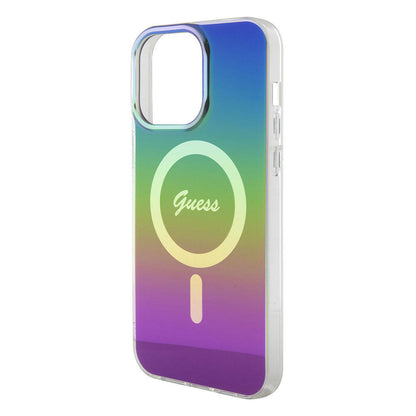 MagSafe futrola za Apple iPhone 15 Pro, Guess, IML Iridescent, Višebojna