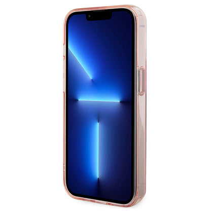 MagSafe torbica za Apple iPhone 15 Pro, Karl Lagerfeld, Ring Stand Choupette's Head, Roza