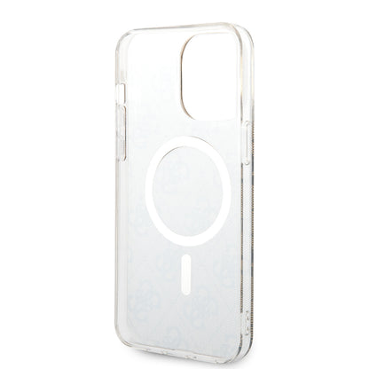 MagSafe futrola za Apple iPhone 15 Pro Max, Guess, 4G IML, smeđa GUHMP15XH4STW