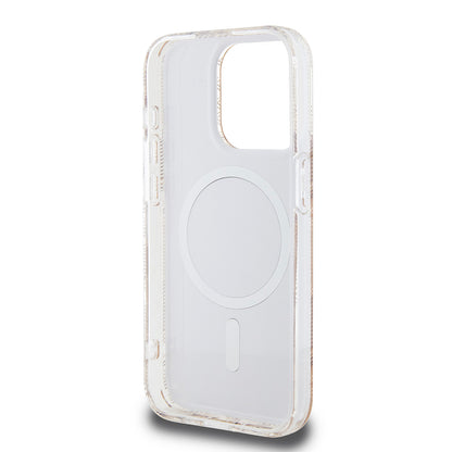 MagSafe futrola za Apple iPhone 15 Pro Max, Guess, IML Gcube, smeđa