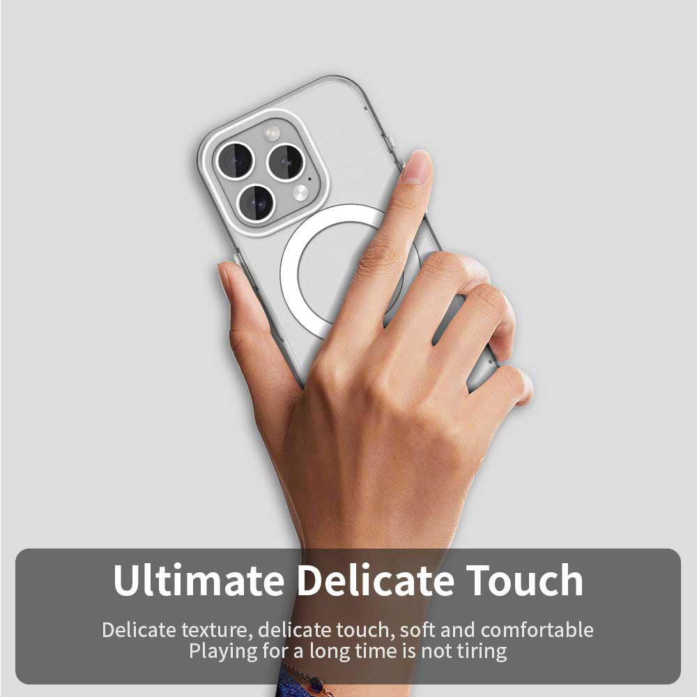 MagSafe futrola za Apple iPhone 15 Pro Max, Techsuit, CandyCase, Bijela