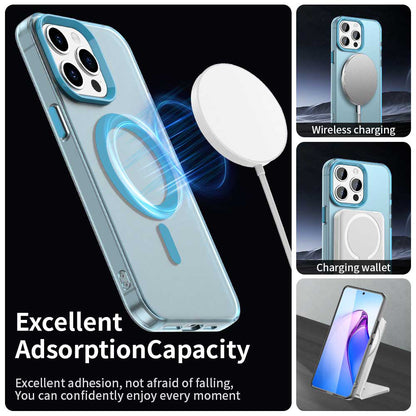 MagSafe futrola za Apple iPhone 15 Pro Max, Techsuit, CandyCase, Plava