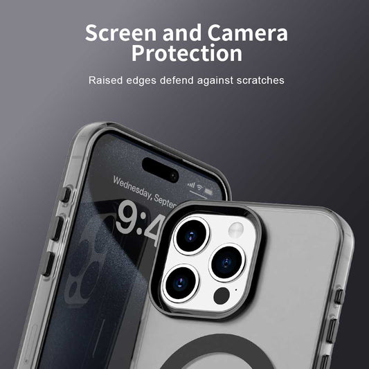 MagSafe futrola za Apple iPhone 15 Pro Max, Techsuit, CandyCase, Crna