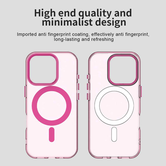 MagSafe futrola za Apple iPhone 15 Pro Max, Techsuit, CandyCase, Roza