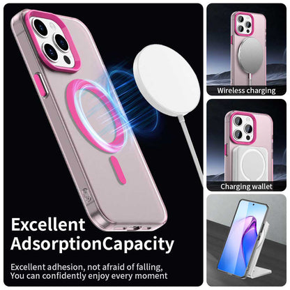 MagSafe futrola za Apple iPhone 15 Pro Max, Techsuit, CandyCase, Roza