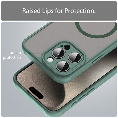 MagSafe futrola za Apple iPhone 15 Pro Max, Techsuit, HaloFrost II, Zelena