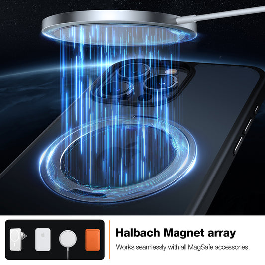 MagSafe futrola za Apple iPhone 15 Pro Max, Torras, Ostand Pro, Crna