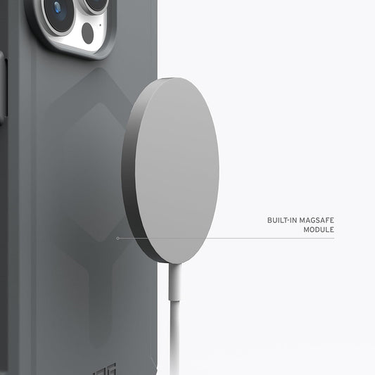 MagSafe futrola za Apple iPhone 15 Pro Max, Urban Armor Gear, Essential Armor, Srebrna