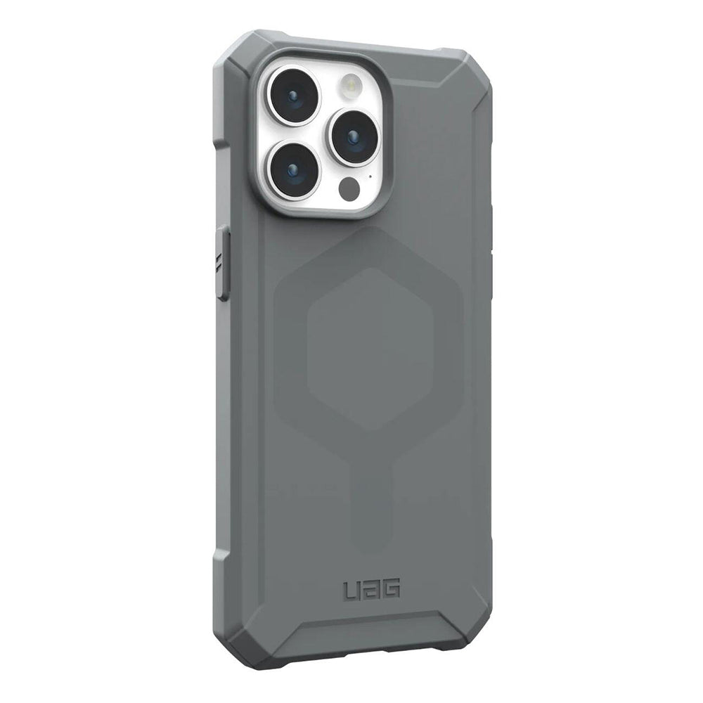 MagSafe futrola za Apple iPhone 15 Pro Max, Urban Armor Gear, Essential Armor, Srebrna