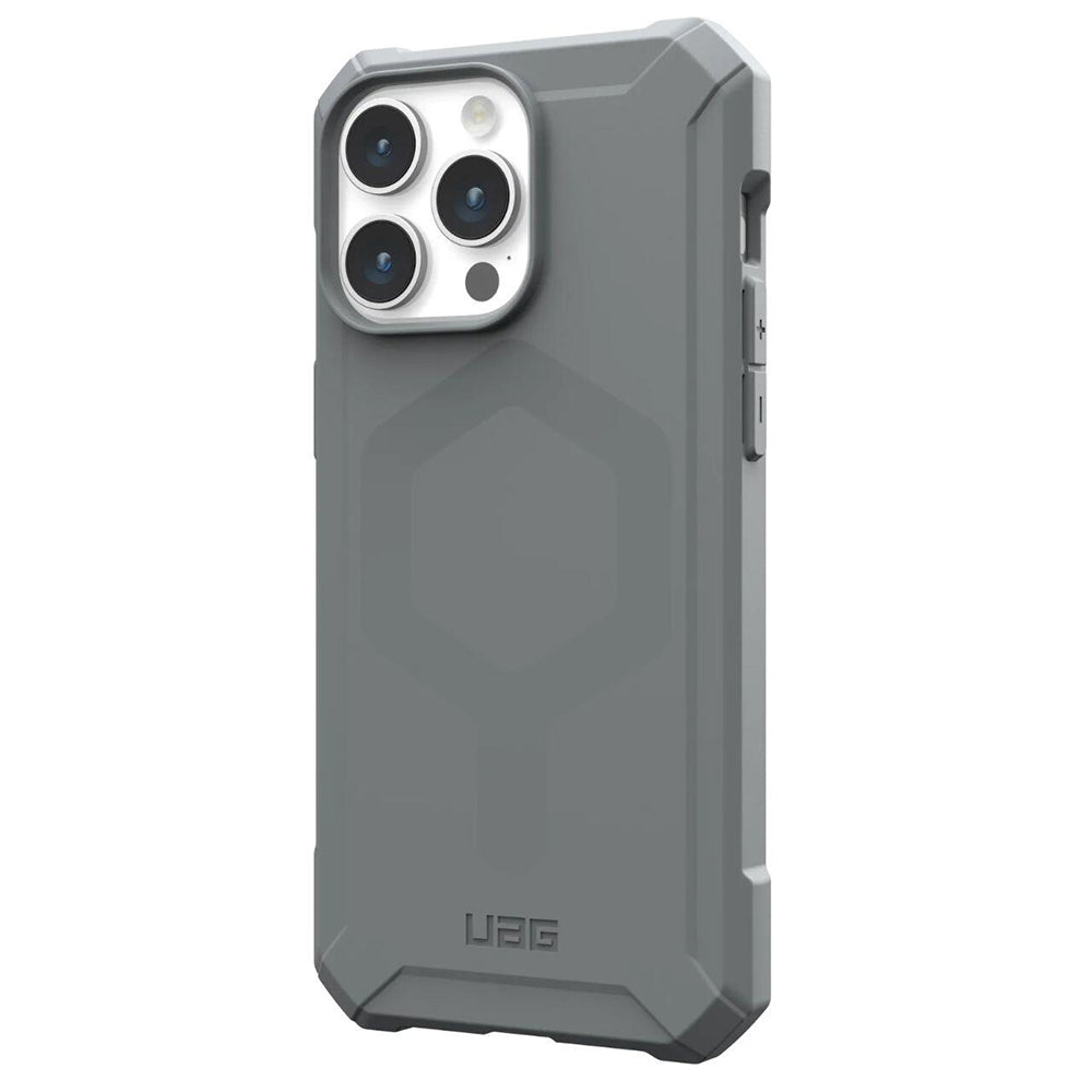 MagSafe futrola za Apple iPhone 15 Pro Max, Urban Armor Gear, Essential Armor, Srebrna