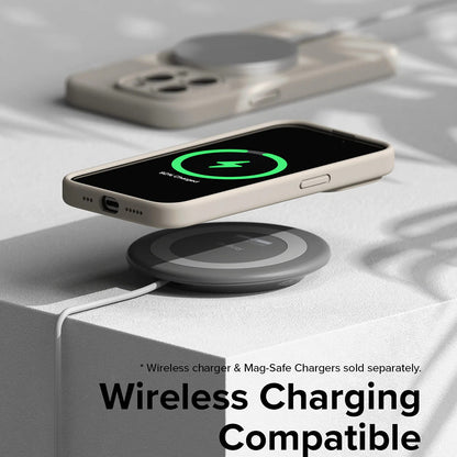 MagSafe futrola za Apple iPhone 15 Pro, Ringke, Silikon, Zelena Limeta