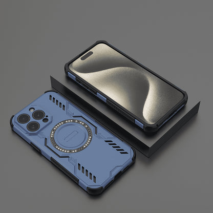 MagSafe futrola za Apple iPhone 15 Pro, Techsuit, ArmorMag, Plava