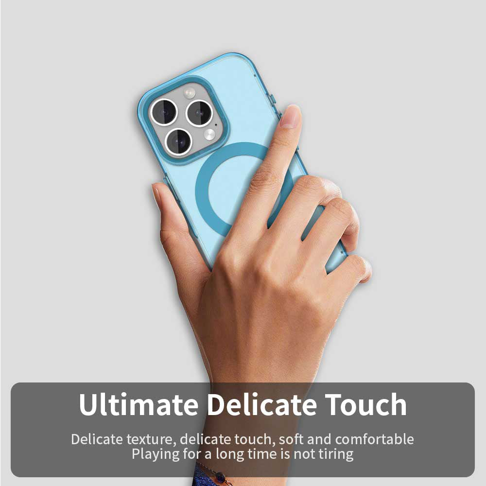 MagSafe futrola za Apple iPhone 15 Pro, Techsuit, CandyCase, Plava