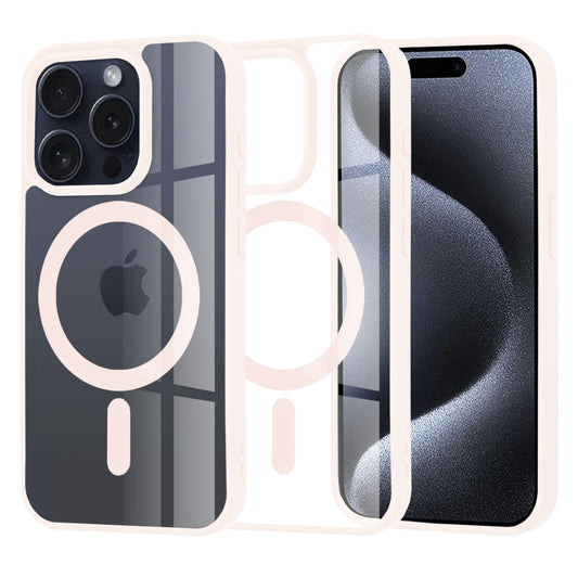 MagSafe maska za Apple iPhone 15 Pro, Techsuit, Pro, Roza
