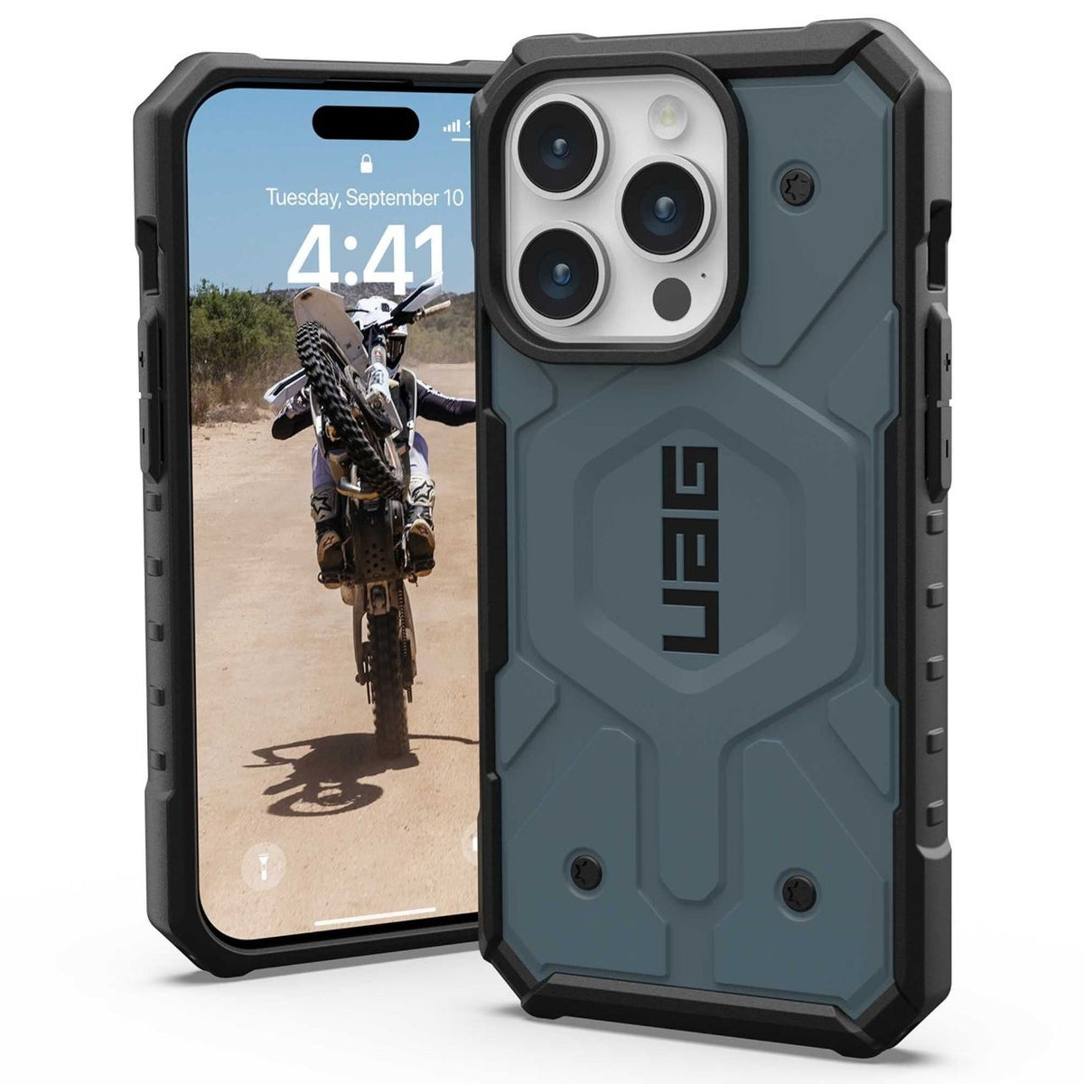MagSafe futrola za Apple iPhone 15 Pro, Urban Armor Gear, Pathfinder, Plava