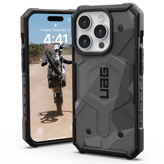 MagSafe maska za Apple iPhone 15 Pro, Urban Armor Gear, Pathfinder SE Geo Camo, Kamuflaža