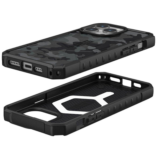 MagSafe maska za Apple iPhone 15 Pro, Urban Armor Gear, Pathfinder SE Midnight Camo, Kamuflaža