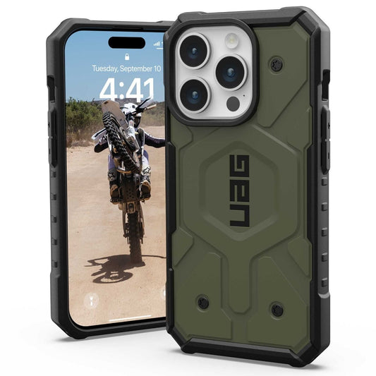 MagSafe futrola za Apple iPhone 15 Pro, Urban Armor Gear, Pathfinder, Zelena