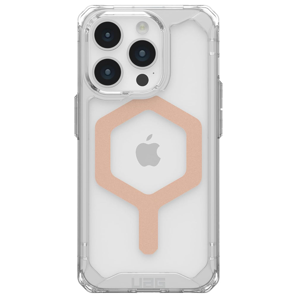 MagSafe maska za Apple iPhone 15 Pro, Urban Armor Gear, Plyo, Ružičasto Zlatna
