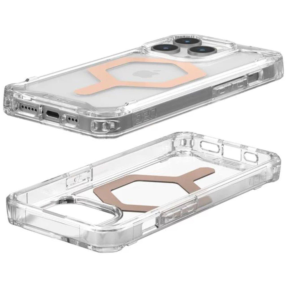 MagSafe maska za Apple iPhone 15 Pro, Urban Armor Gear, Plyo, Ružičasto Zlatna