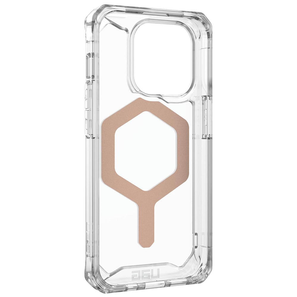MagSafe maska za Apple iPhone 15 Pro, Urban Armor Gear, Plyo, Ružičasto Zlatna