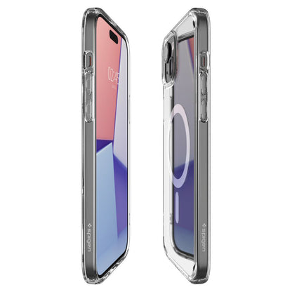 MagSafe futrola za Apple iPhone 15, Spigen, Ultra Hybrid, Bijela ACS06802