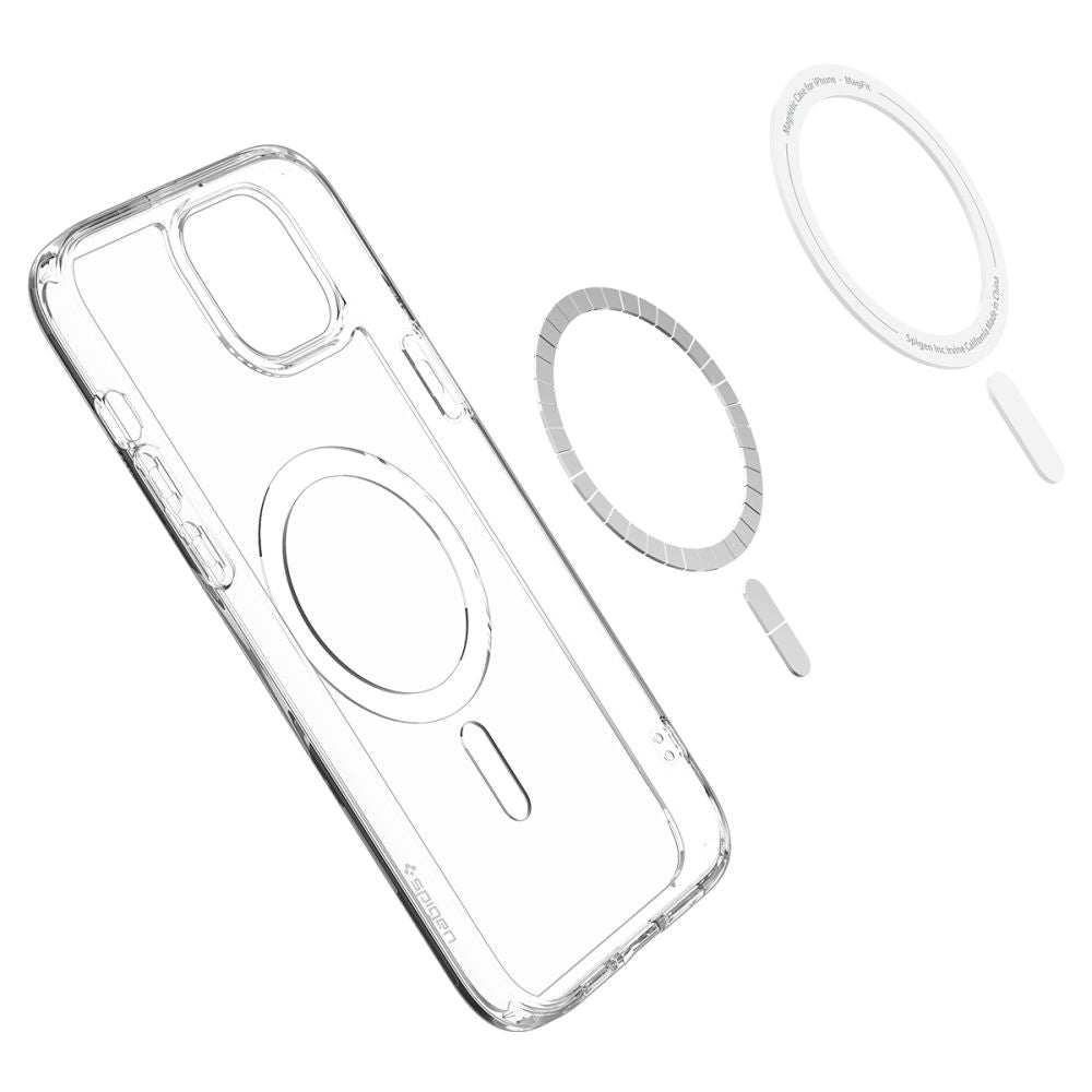 MagSafe futrola za Apple iPhone 15, Spigen, Ultra Hybrid, Bijela ACS06802