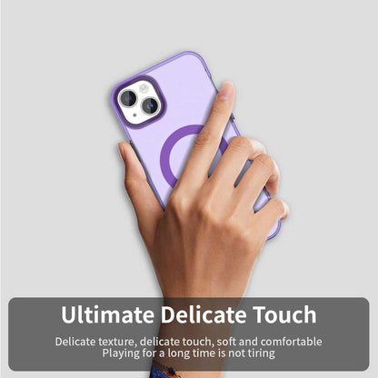 MagSafe futrola za Apple iPhone 15, Techsuit, CandyCase, Ljubičasta