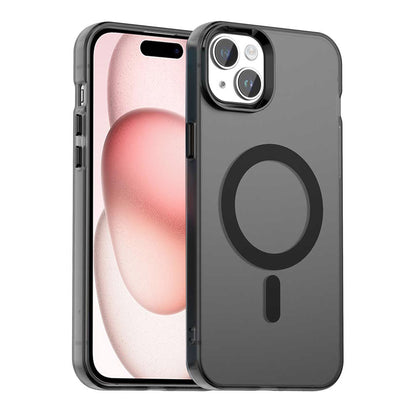 MagSafe futrola za Apple iPhone 15, Techsuit, CandyCase, Crna