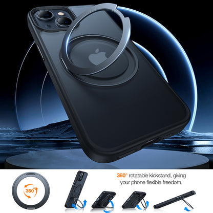 MagSafe futrola za Apple iPhone 15, Torras, Ostand Pro, Crna