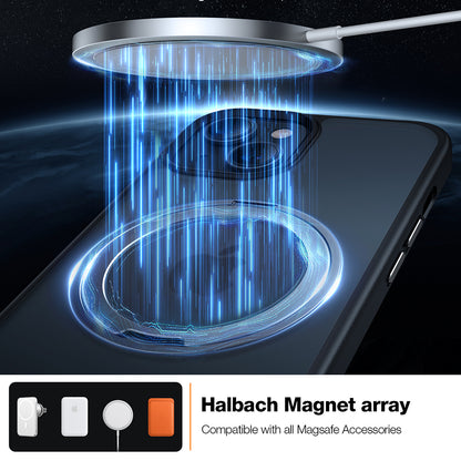 MagSafe futrola za Apple iPhone 15, Torras, Ostand Pro, Crna