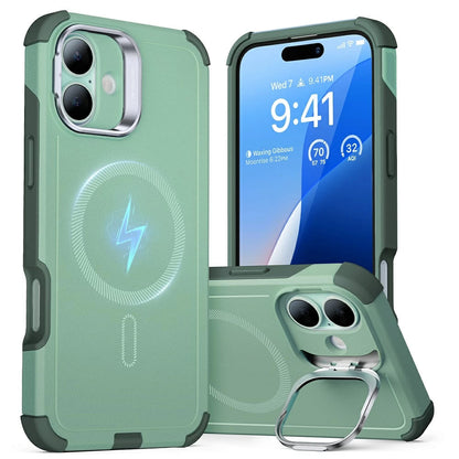 MagSafe futrola za Apple iPhone 16, ESR, Cyber Armor Kickstand, Zelena