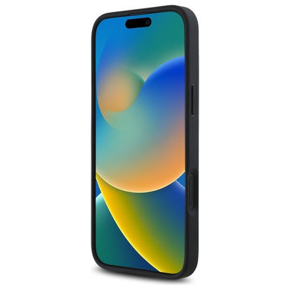 MagSafe futrola za Apple iPhone 16, Guess, 4G Flowers Print, Crna