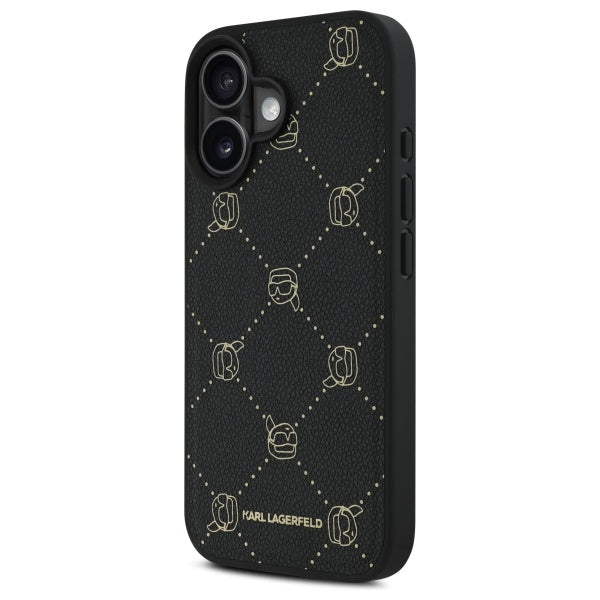 MagSafe futrola za Apple iPhone 16, Karl Lagerfeld, Karl's Head, Crna