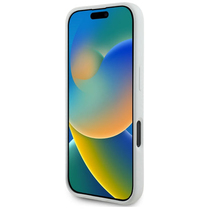 MagSafe futrola za Apple iPhone 16, Karl Lagerfeld, Silikonske glave Karla i Choupette, Bež