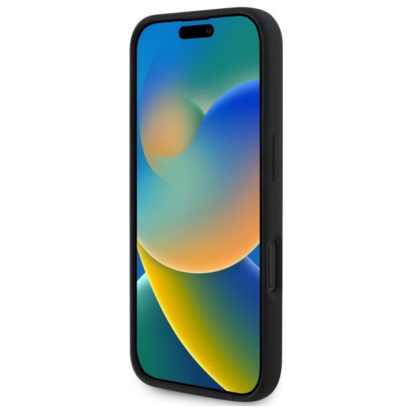 MagSafe futrola za Apple iPhone 16, Karl Lagerfeld, Silikonska Karl & Choupette's Heads, Crna