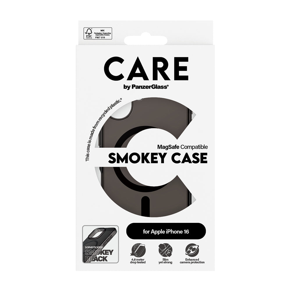 Futrola MagSafe za Apple iPhone 16, PanzerGlass, Care Urban Combat, Crna