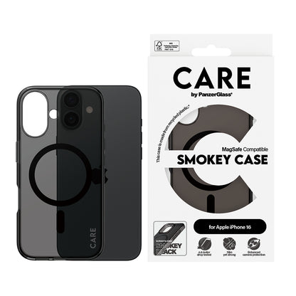 Futrola MagSafe za Apple iPhone 16, PanzerGlass, Care Urban Combat, Crna