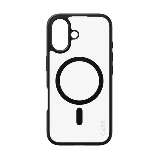 Futrola MagSafe za Apple iPhone 16, PanzerGlass, Care Urban Combat, Crna Prozirna
