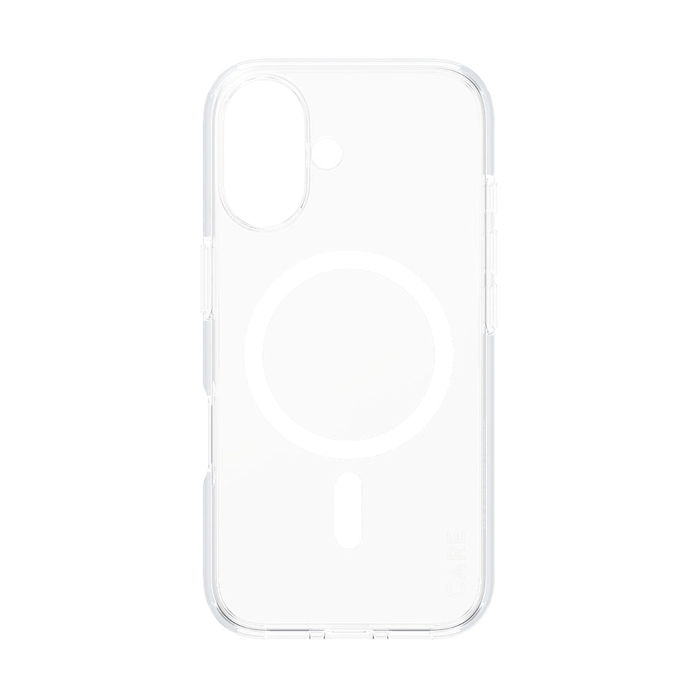 MagSafe futrola za Apple iPhone 16, PanzerGlass, Care Urban Combat, Bijela Prozirnost