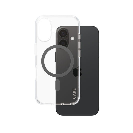 Futrola MagSafe za Apple iPhone 16, PanzerGlass, Care Urban Combat, Crna Prozirna