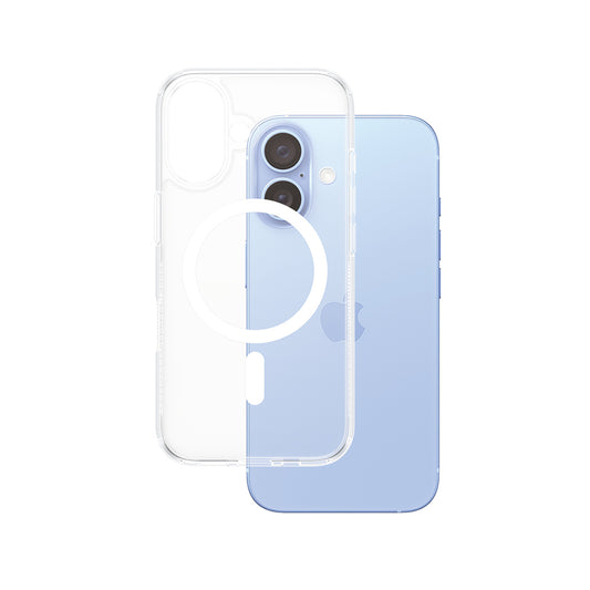 MagSafe futrola za Apple iPhone 16, PanzerGlass, HardCase, Bijela Prozirna