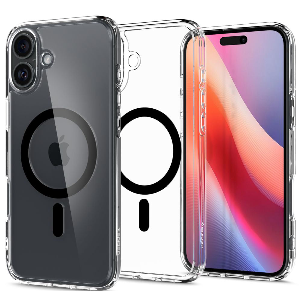 Futrola MagSafe za Apple iPhone 16 Plus, Spigen, Ultra Hybrid, Crna
